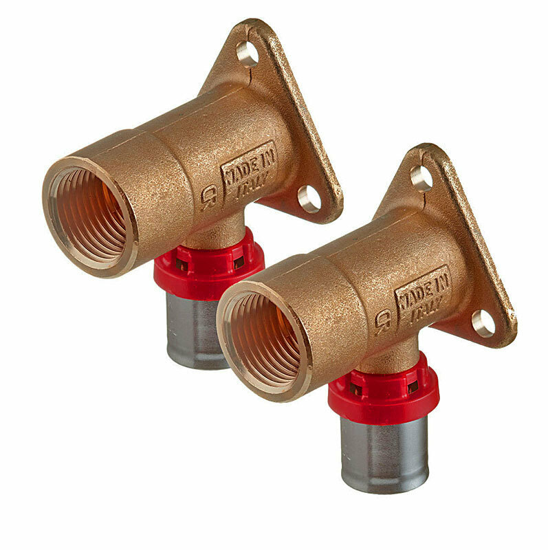 фото Водорозетка Tiemme 16(пресс) х 1/2 ВР(г) (2 шт.)