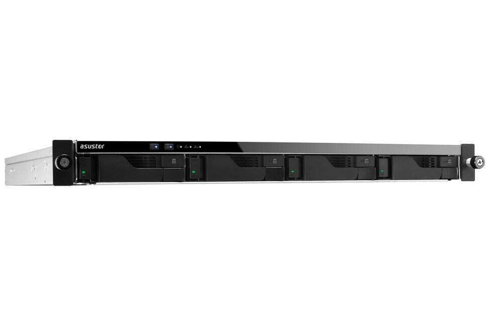 Сетевое хранилище Asustor Lockerstor AS6504RS 90IX01G0-BW3S00 стоечный (1U) 2.5",3.5" SATA III 88TB RAID 0,RAID 1,RAID 10,RAID 5,RAID 6,Single disk 8 GB DDR4 Кол-во сетевые интерфейсов 4шт. 1 Gb/s,2.5 Gb/s — фото 3