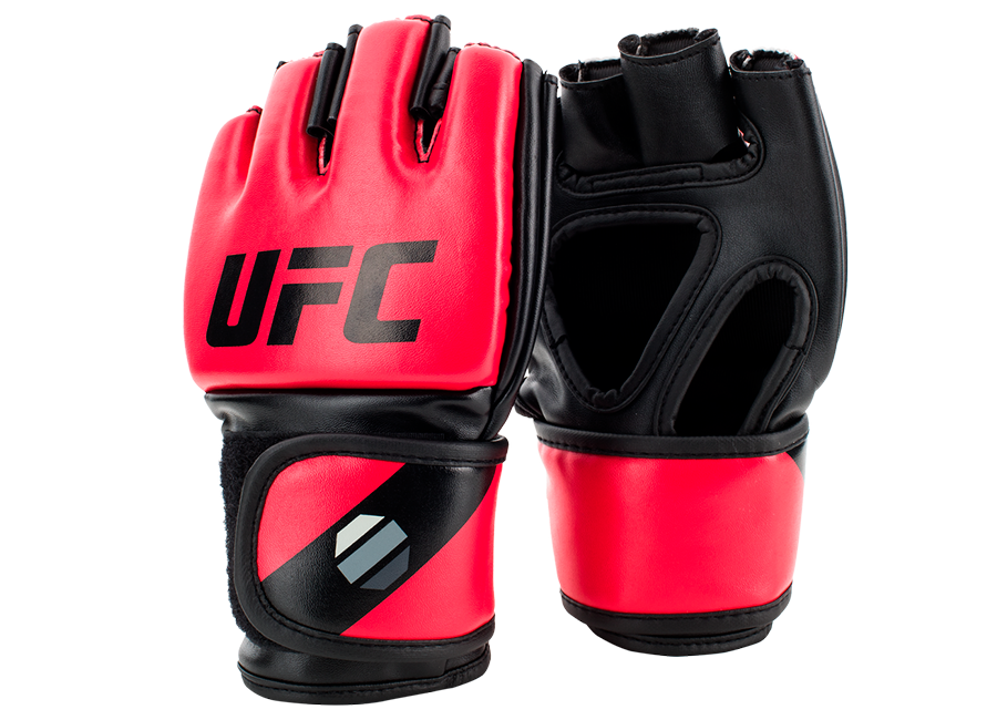 Перчатки UFC для MMA 5 унций красные (L/XL)