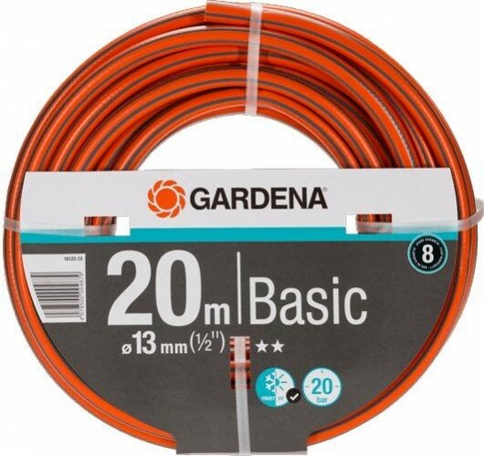 Шланг для полива GARDENA Basic 1/2" х 20 м 18123-29.000.00