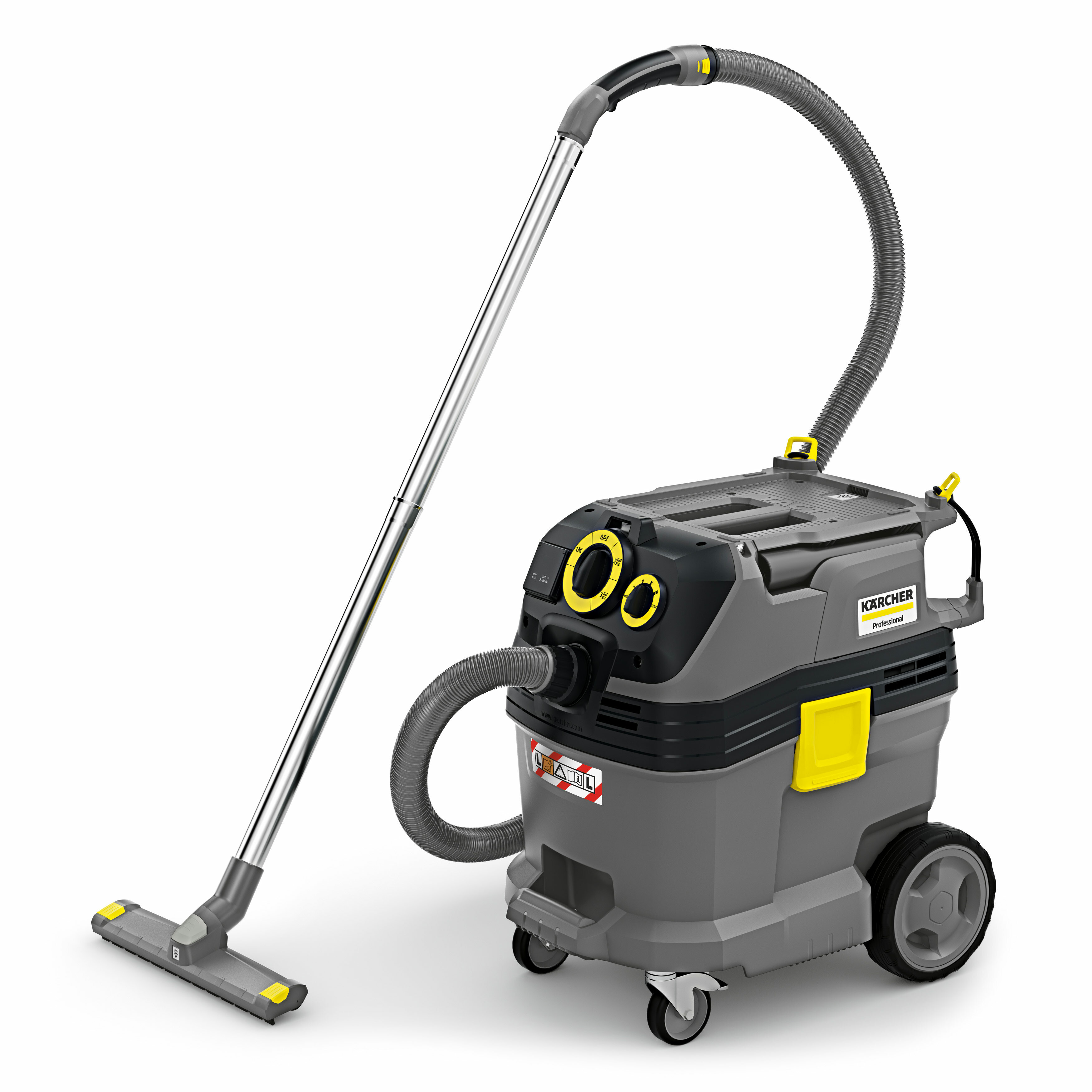 Профессиональный пылесос KARCHER NT 30/1 Tact Te L, 1380 Вт, серый