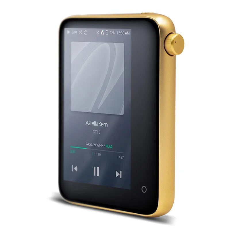 Hi-Fi плеер IRIVER Astell & Kun CT15, портативный музыкальный плеер без потерь, 16 ГБ, Wi-Fi, Bluetooth, круглый дизайн