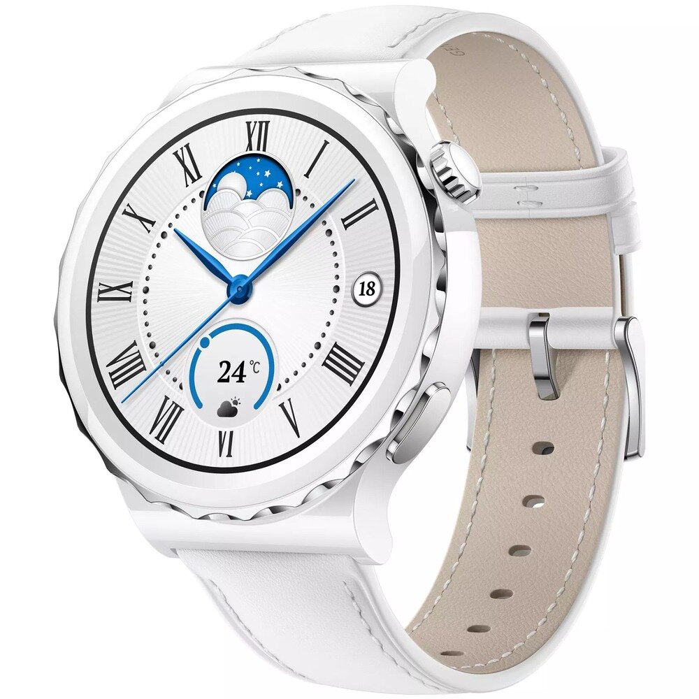 Huawei Watch GT 3 Pro белые (FRIGGA-B19V)