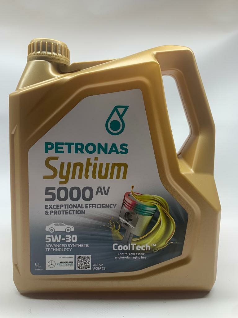 Синтетическое моторное масло Petronas Syntium 5000 AV 5W30