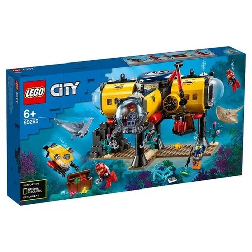 Конструктор LEGO CITY Oceans Океан: исследовательская база