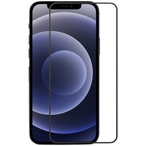 Фото Защитная пленка X-ONE Extreme 7H Coverage для iPhone13 mini, чёрная рамка