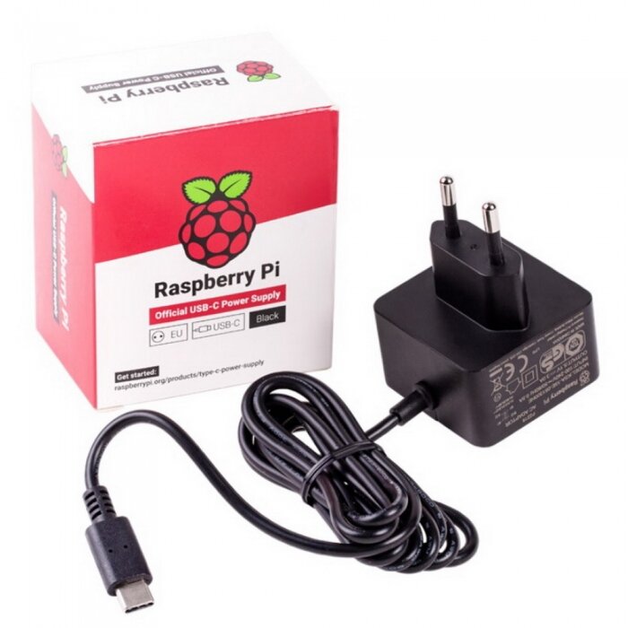 Блок питания Raspberry Pi 4 Model B Official Power Supply Retail