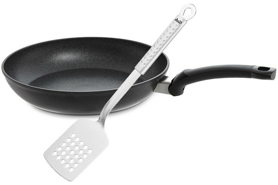 Набор: сковорода adamant classic 28 см + лопатка magic (Fissler)