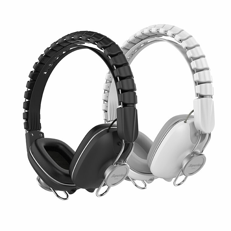 Superlux HD581 White супра-ауральные наушники, съёмный кабель 1м