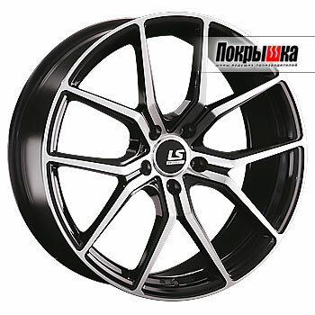 Диски LS FlowForming RC47 (BKF) 8.0х18/5х112 D66.6 ET40.0