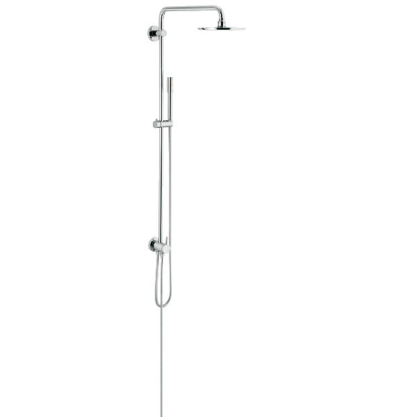 Душевая система Grohe Rainshower System 210 для настенного монтажа без смесителя, хром 27058000