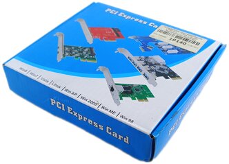 Интерфейсная плата-разветвитель 1*PCI-Ex1 → 3*PCI-E x1, для увеличения слотов PCI-Ex1