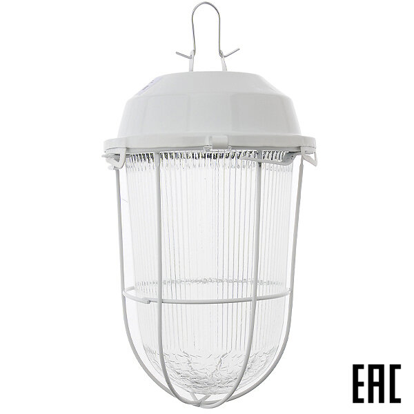 фото Светильник НСП подвесной с решеткой Владасвет 200Вт Е27 IP52 41/02-200-003