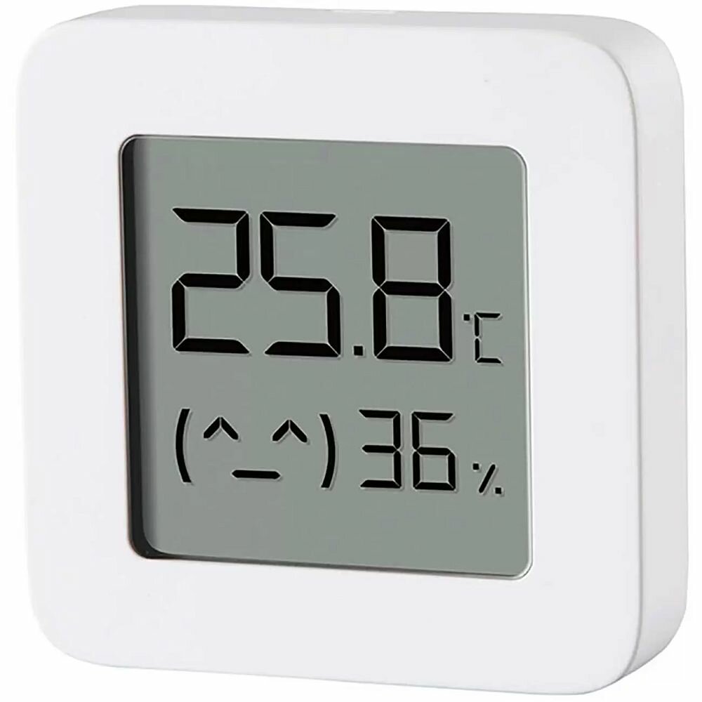 Датчик температуры и влажности Xiaomi Mi Temperature and Humidity Monitor 2 белый [nun4126gl]