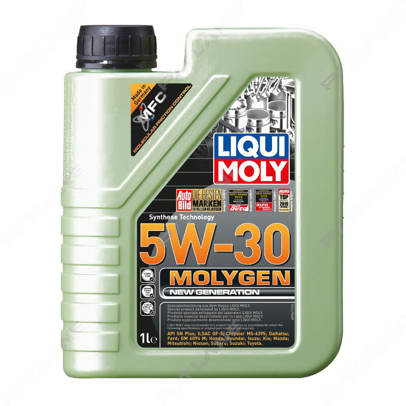 Масло Liqui Moly 5w30 NG Molygen HC 1л SN/CF моторное масло (9041)