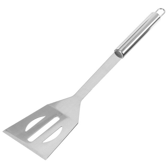 Набор для барбекю: вилка, щипцы, лопатка, нож, р. 38,5 см - фотография № 5