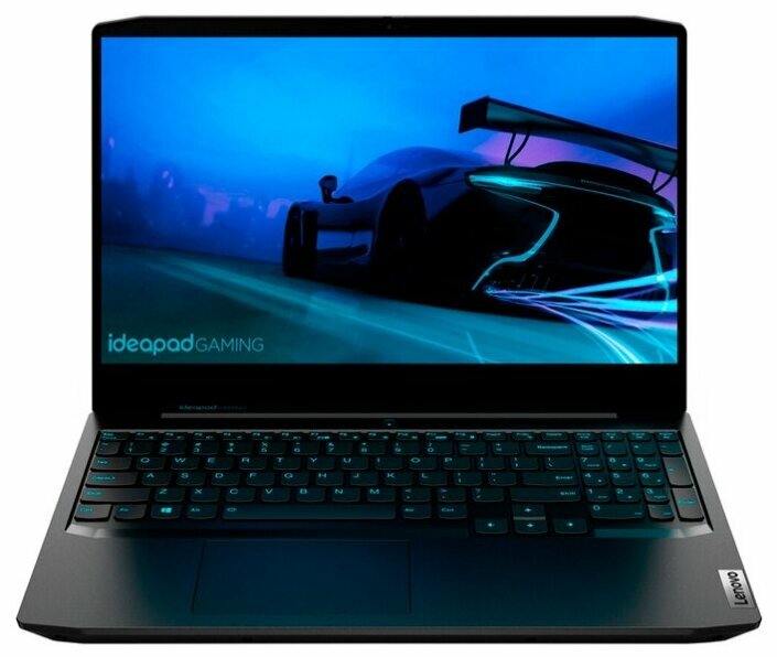 Ноутбук Lenovo IP Gaming 3 15IHU6 15.6"" IPS/i5 10300H/8Gb/512Gb SSD/3050Ti 4Gb/DOS/black 82K10013RK