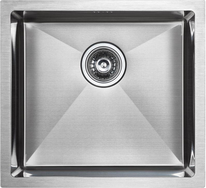 Мойка кухонная Paulmark Marx PM214844-BS брашированная нержавеющая сталь - фотография № 1