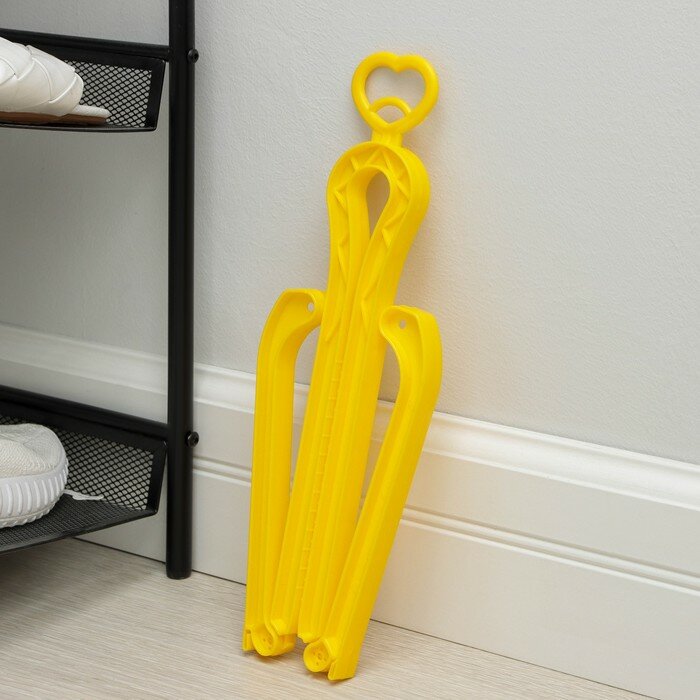 фото Держатель для голенищ обуви складной, 33(50,5)×7,5 см, цвет микс