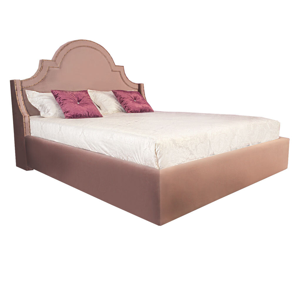 Кровать Бель плюс 80*190 см, ПМ, цвет и материал на выбор