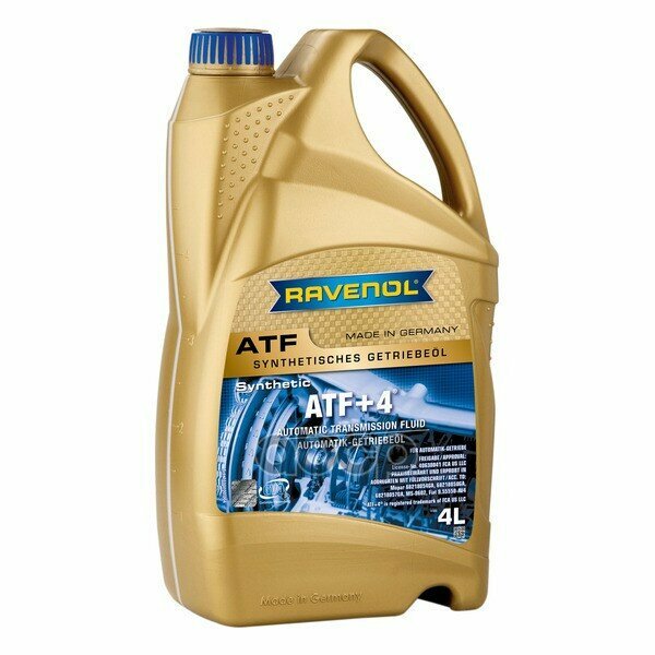 Масло трансмиссионное RAVENOL ATF+4 Fluid 85