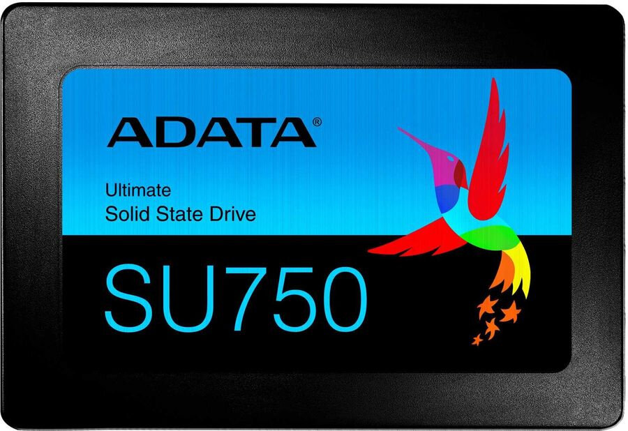 Твердотельный диск 1TB A-DATA Ultimate SU750, 2.5", SATA III, [R/W - 550/520 MB/s] 3D-NAND TLC
