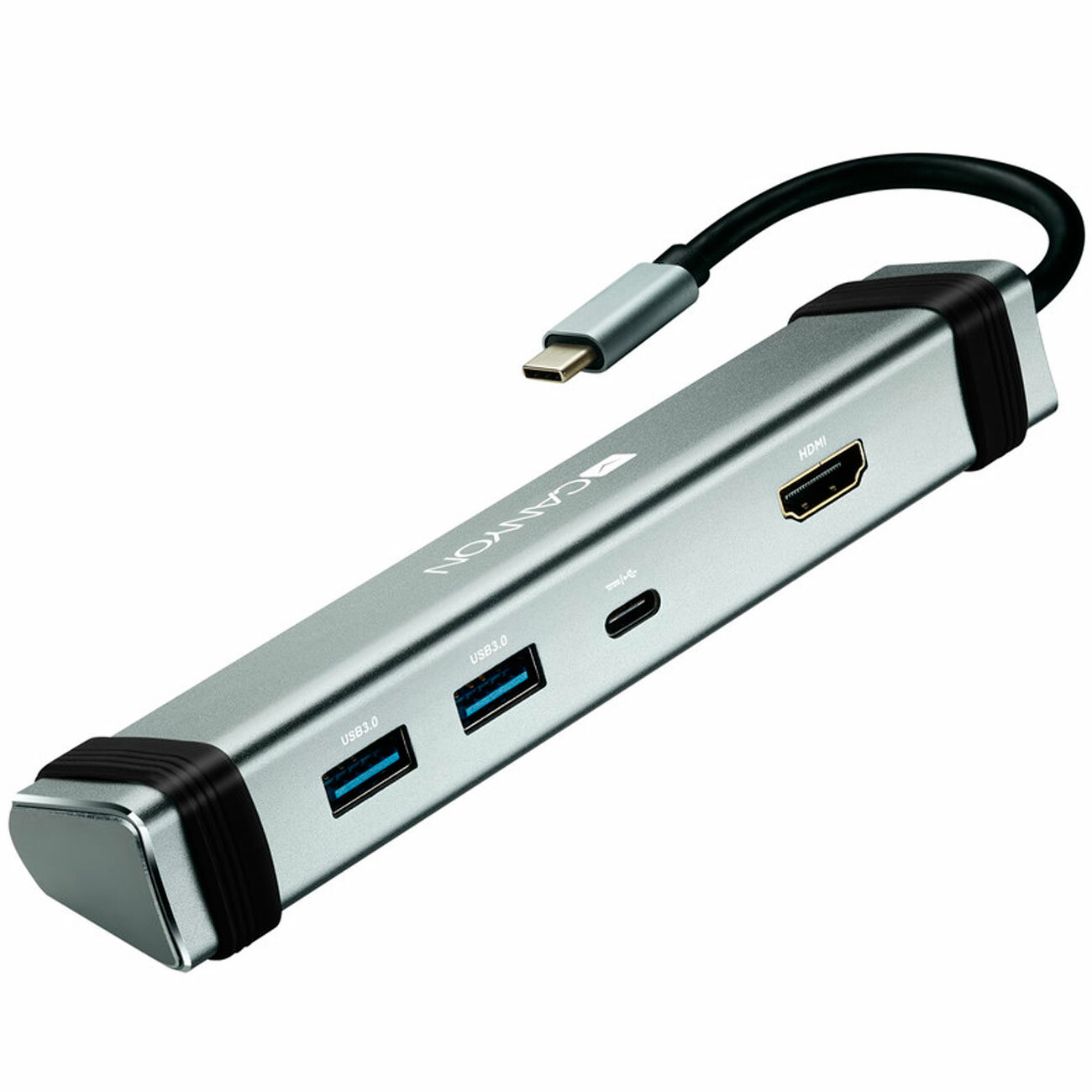 USB-концентратор Canyon 4-в-1 USB Type C (CNS-TDS03DG) разъемов: 4