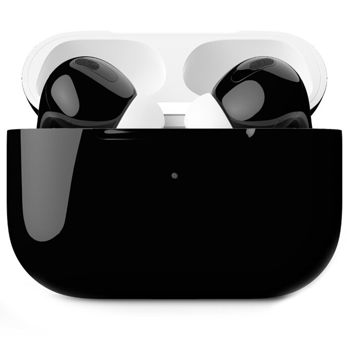 Беспроводные наушники Apple AirPods Pro Custom Edition чёрные глянцевые