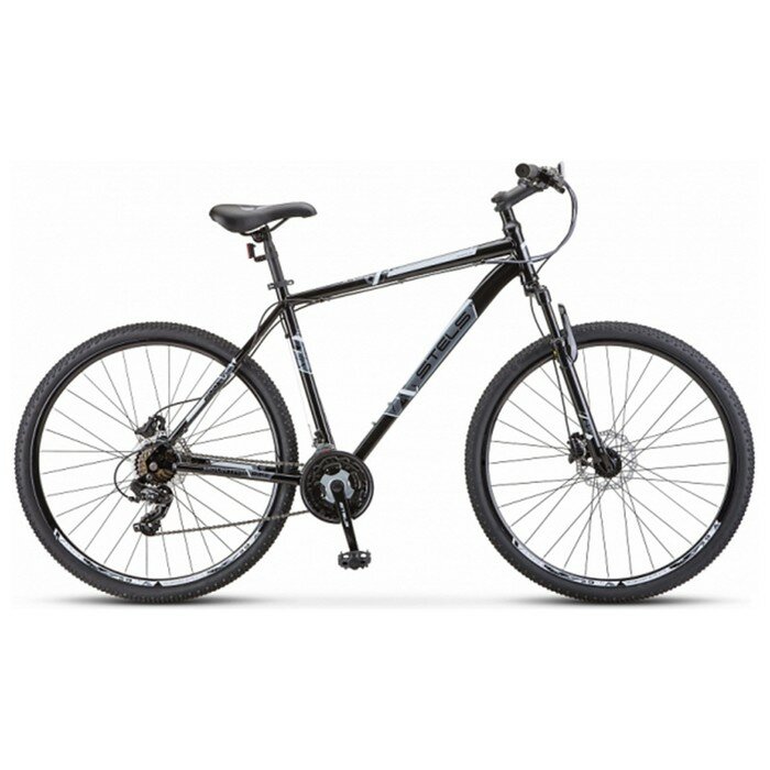 Stels Велосипед 27,5" Stels Navigator-700V, F020, цвет черный/белый, размер 21"