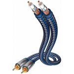Кабель межблочный INAKUSTIK Premium Audio Cable, RCA, 0.75 м - изображение