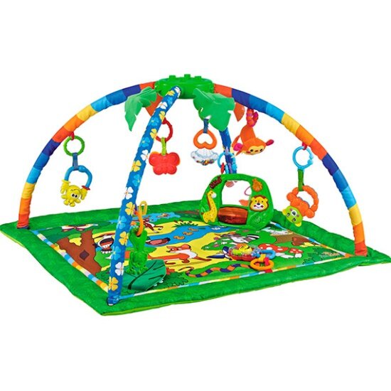 Развивающий коврик FUNKIDS CC9990 Delux Step Up Gym Forest