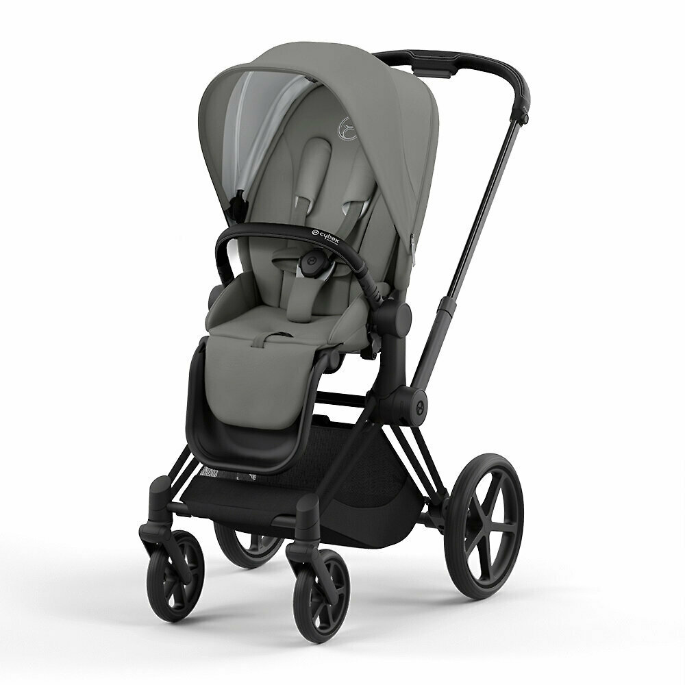 Прогулочная коляска Cybex Priam IV, Soho Grey / Matt Black