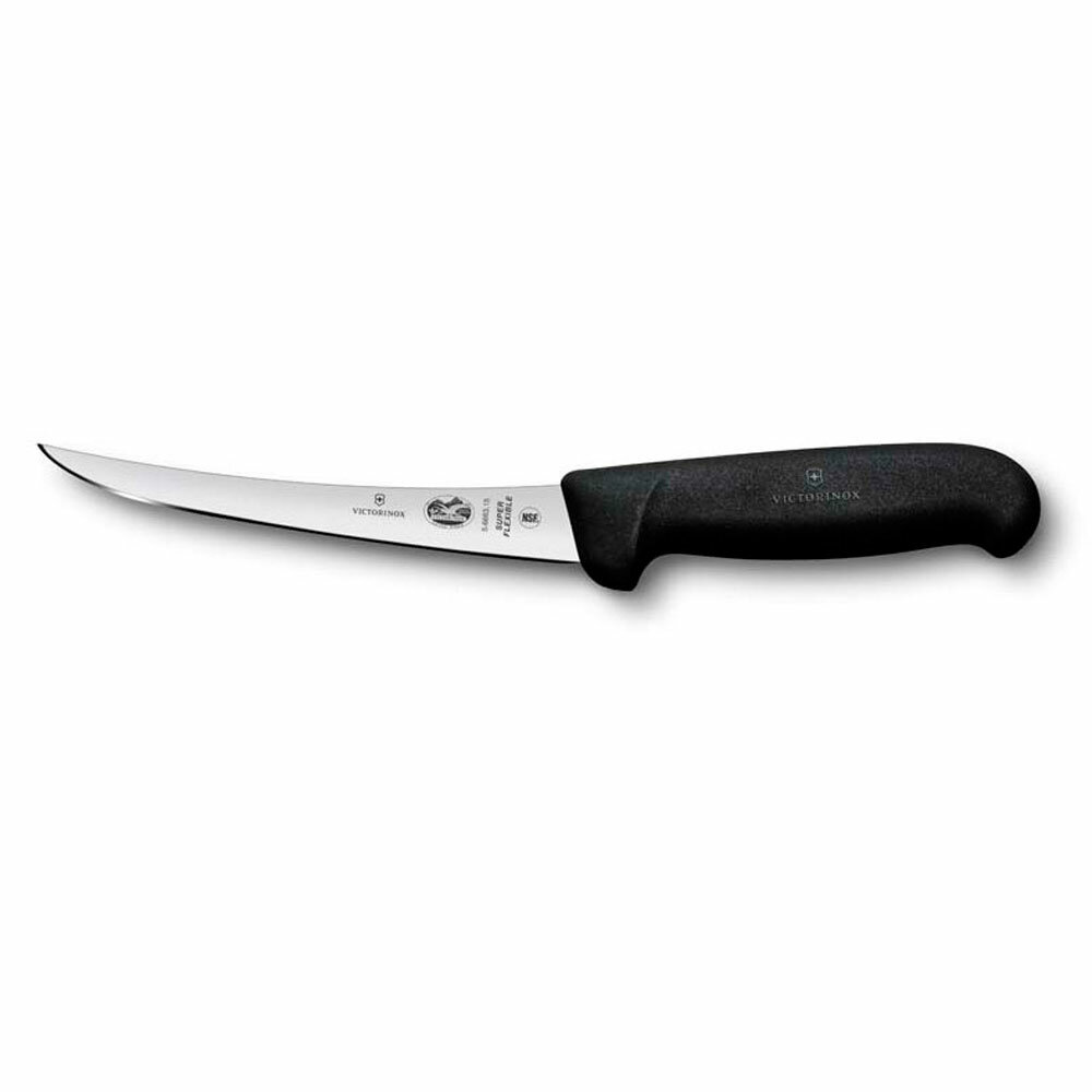 Нож кухонный Victorinox обвалочный Fibrox черный 15 см 5.6663.15