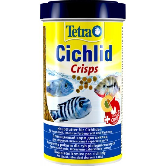 Корм основной для цихлид TETRA Cichlid Crisps 500мл. чипсы