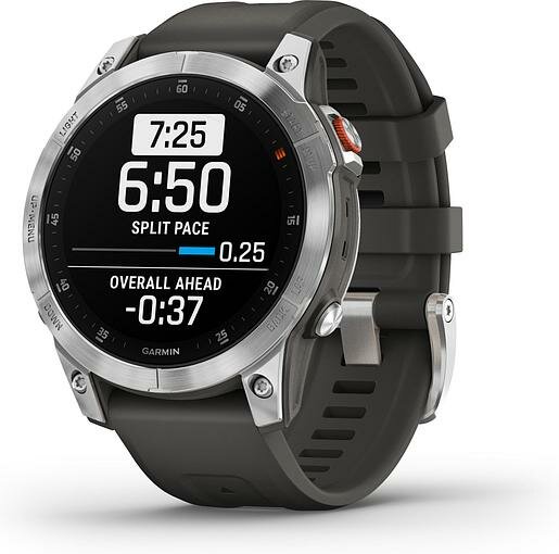 Умные часы Garmin EPIX (Gen 2), серый стальной