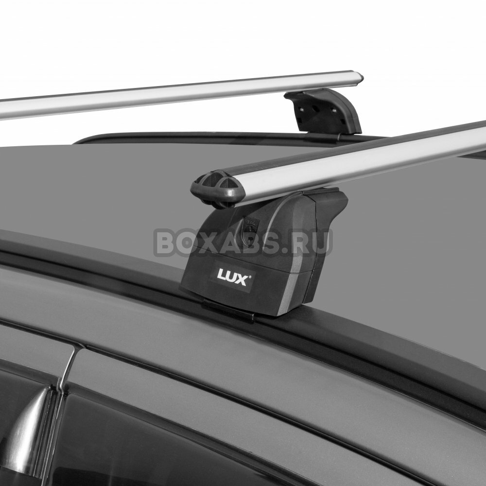 Lux Багажник на крышу для Haval H6 внедорожник (2014-) с интегрированными рейлингами