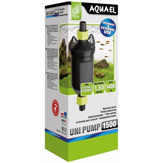 Помпа AQUAEL UNI PUMP 1500 (1400 л/ч, 19 Вт, h = 155 см)