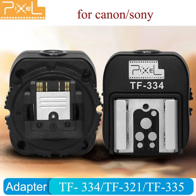 Pixel TF-334 адаптер типа Горячий башмак для преобразования камеры Sony Mi A7 A7S A7SII A7R A7RII A7II в шнур контроллера камеры Canon Nikon