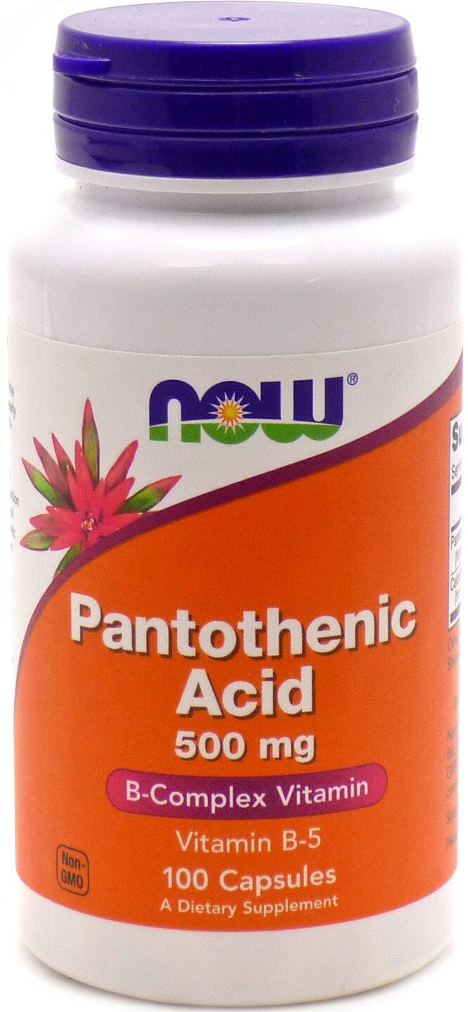 NOW Pantothenic Acid 500 , 100 .