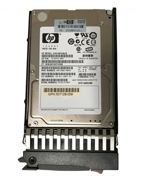   HP 512544-004 146Gb SAS 2,5" HDD