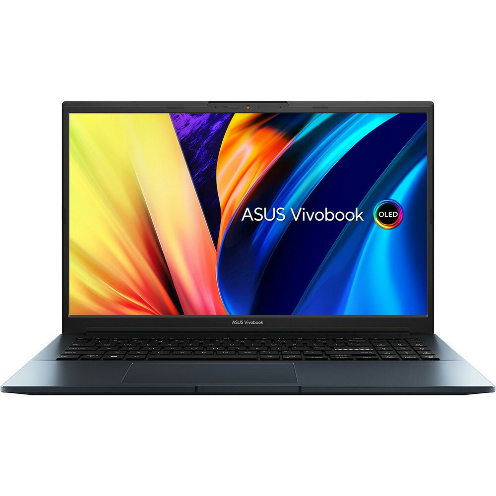 Ноутбук ASUS VivoBook Pro OLED M6500QC-MA035, 15.6" (2880x1620) OLED 120Гц/AMD Ryzen 7 5800H/16ГБ DDR4/512ГБ SSD/GeForce RTX 3050 4ГБ/Без ОС, синий [90NB0YN1-M001A0]