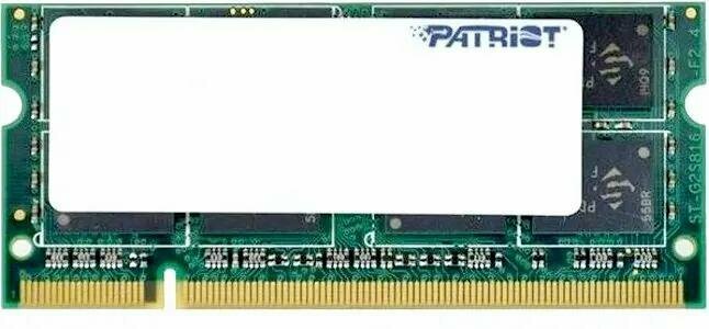 Оперативная память Patriot DDR4 8GB 2666MHz SO-DIMM (PC4-21300) CL19 1.2V (Retail) 1024*8 PSD48G266681S