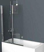 Шторка для ванны BelBagno Uno V-2-90/150-C-Cr