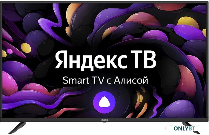 43" Телевизор SkyLine 43LST5975 2021 на платформе Яндекс.ТВ, черный