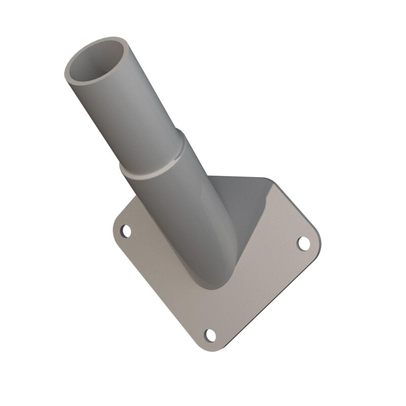 фото Кронштейн для флагштоков и флагов металлический одинарный