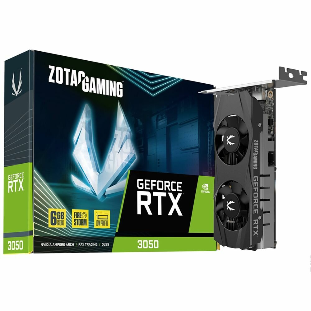Zotac RTX3050 6GB GDDR6, 96bit DP HDMI LP Lite Pack GеForсe RТХ 3050