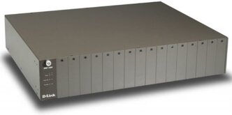 D-Link DMC-1000 Шасси для медиаконвертеров. вмещает до 16 конвертеров Б/У