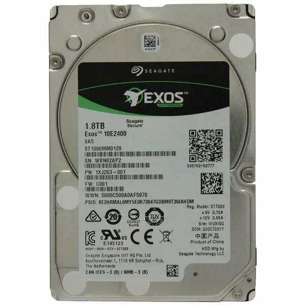 Жесткий диск Seagate Exos 10E2400 1800Gb