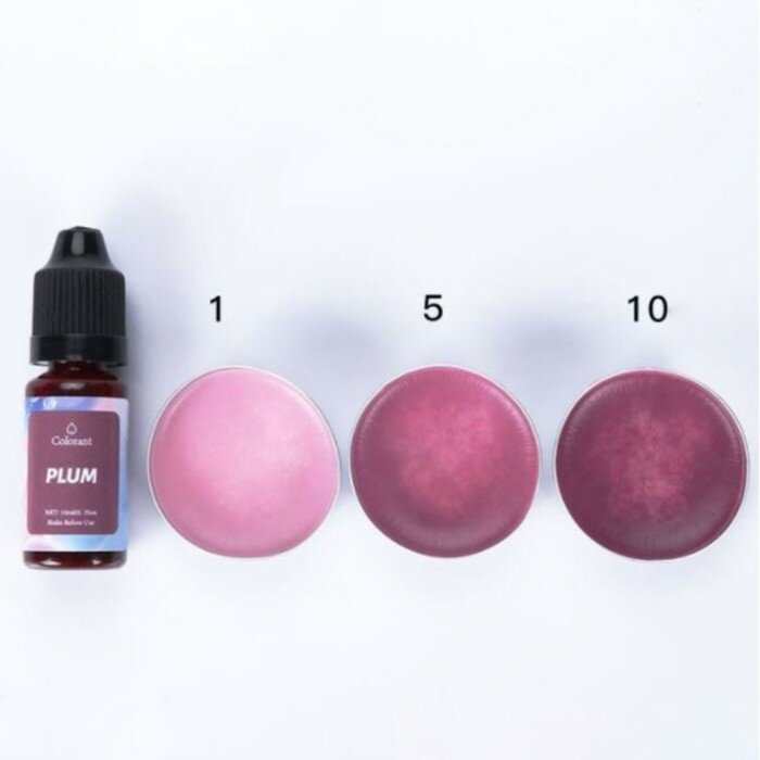 фото Краска (пигмент) для воска "Сливово-фиолетовый" 10 мл (1шт.)