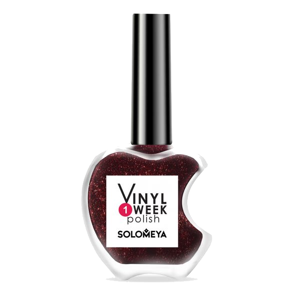 Solomeya   One Week Vinyl Polish Pomegranate 23, 1 